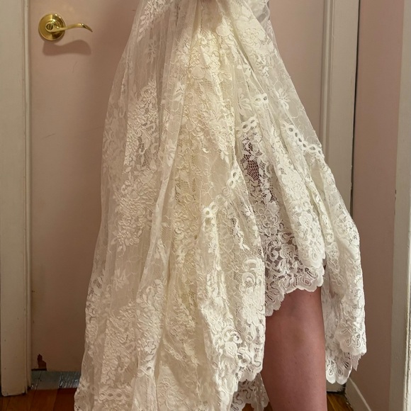 Gorgeous Lace Boho Wedding Dress NWT - Picture 11 of 13